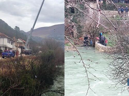 Izvučen automobil iz Bregave, pronađeno jedno tijelo