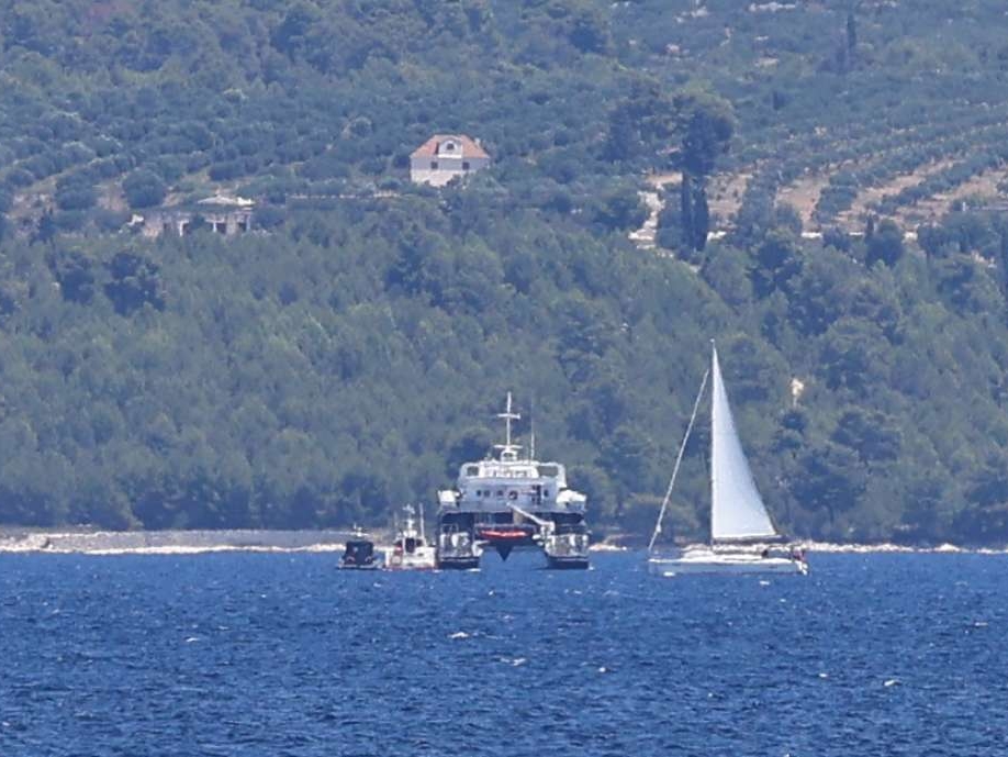 Izvučeno tijelo iz potonule jedrilice kod Splita