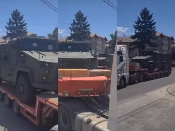 Jačanje vojnih kapaciteta: Turska isporučila četiri oklopna vozila BiH