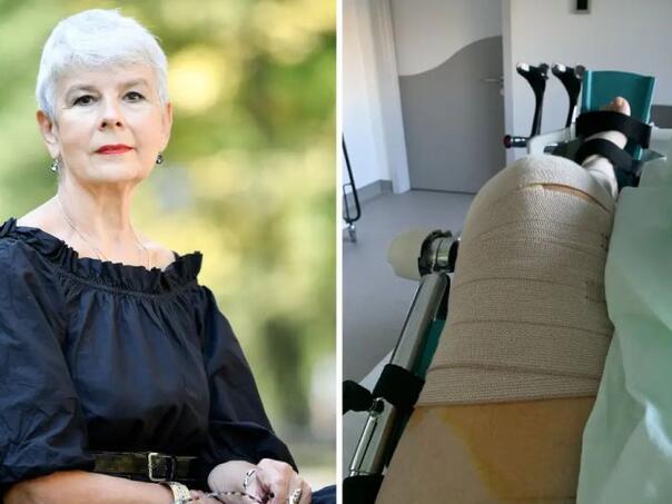 Jadranka Kosor se javila iz bolnice: 'Bolno Valentinovo'