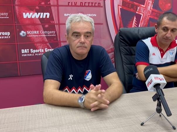 Jagodić: Željezničar je ozbiljan klub, ali imamo se čemu nadati