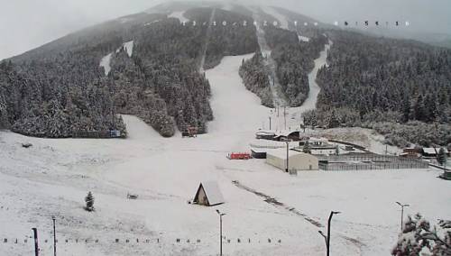 Jahorina, Bjelašnica, Vlašić prekriveni bijelim pokrivačem