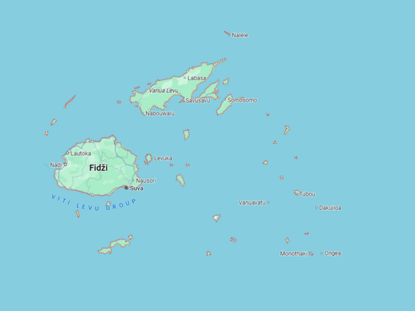 Jak zemljotres pogodio Fidži