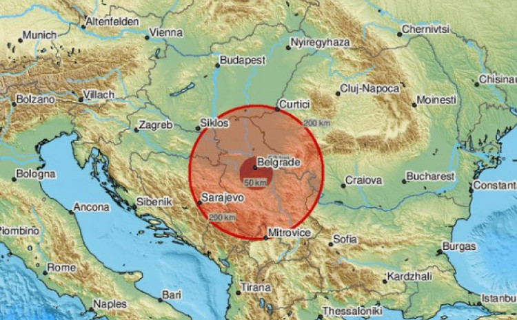 Jak zemljotres pogodio Kraljevo: Pomjerao namještaj u kućama