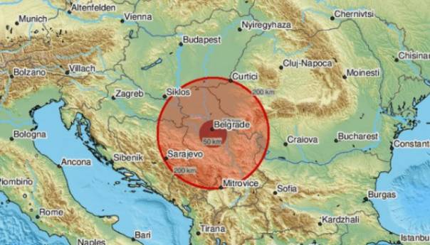 Jak zemljotres pogodio Kraljevo: Pomjerao namještaj u kućama