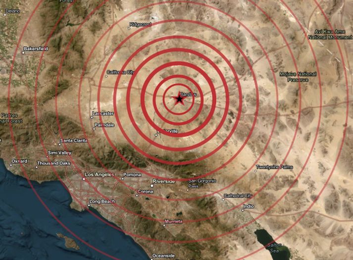 Jak zemljotres potresao Los Angeles