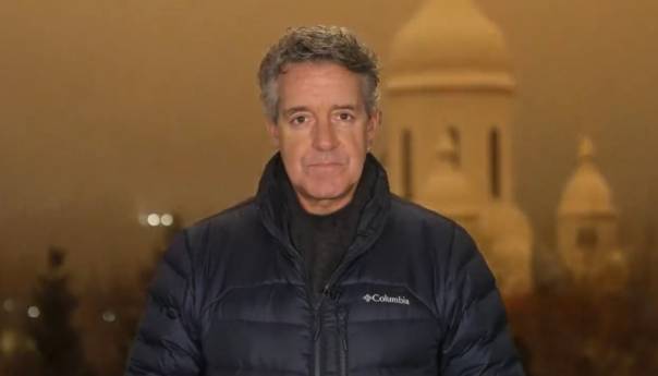 Jaka eksplozija tokom javljanja američkog reportera iz Kijeva