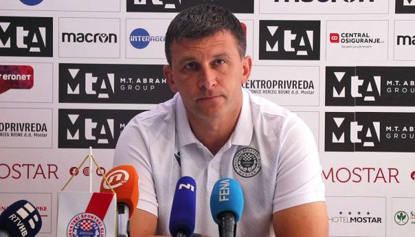 Jakirović: Zrinjski - Sarajevo najveći derbi bh. lige