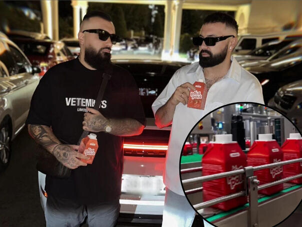 Jala Brat i Buba Corelli ulaze na novo tržište, predstavili sok zanimljivog naziva