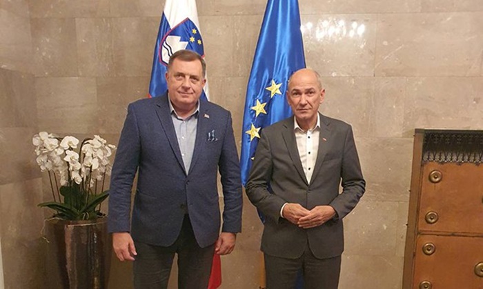 Janša o sastanku s Dodikom: Budućnost u punom suverenitetu BiH