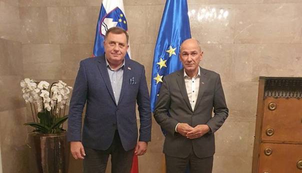Janša o sastanku s Dodikom: Budućnost u punom suverenitetu BiH