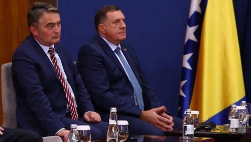 Janša poželio dobrodošlicu Komšiću, Dodik poslao pisma protesta EU