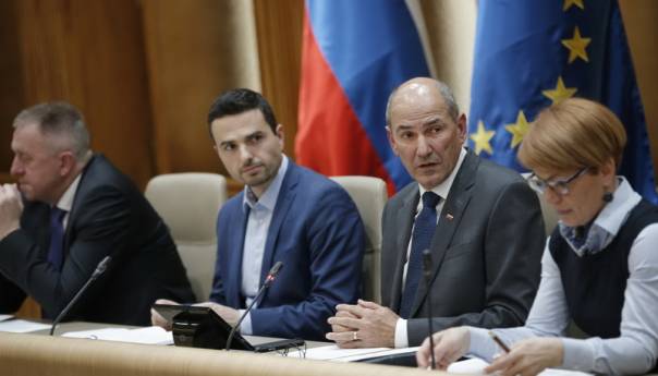 Janša: Proteste u Ljubljani organizirala 'ekstremna ljevica'
