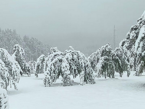 "Januar" u Čajniču: Pogledajte video sniježnog prekrivača