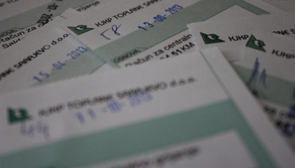 Januarski račun za grijanje u KS bit će umanjen za 15 posto, februarski i martovski za 6