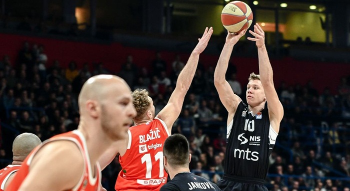 Jaramaz sa zvukom sirene donio pobjedu Partizanu protiv Cedevita Olimpije