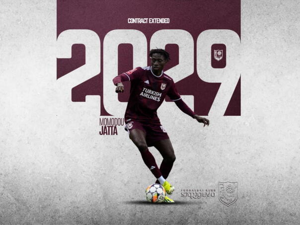 Jatta produžio ugovor sa Sarajevom do 2029. godine