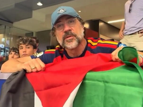 Javier Bardem podigao zastavu Palestine na polufinalu SP-a između Španije i Francuske