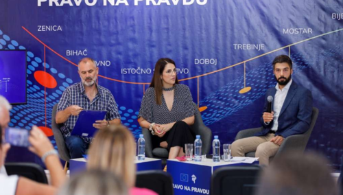 Javna debata 'Pravo na pravdu' održana u Trebinju