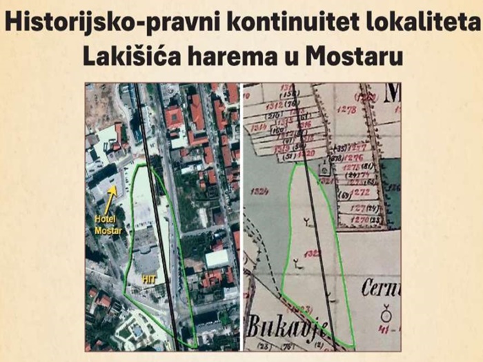 Javna tribina 'Historijsko-pravni kontinuitet lokaliteta Lakišića harema u Mostaru'