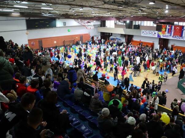 Javna ustanova 'Djeca Sarajeva' organizirala prvu Dječiju Novu godinu