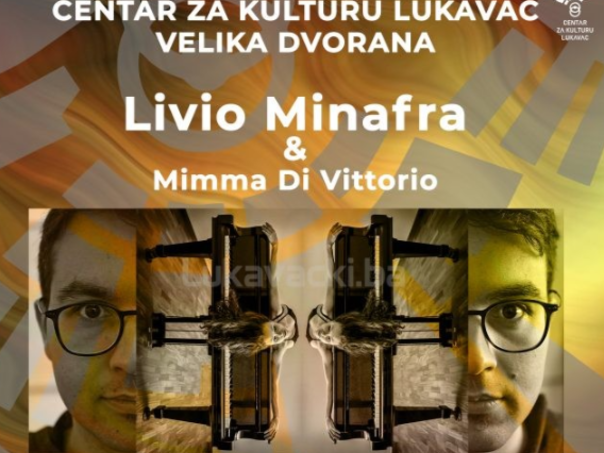 Jazz pijanista Livio Minafra nastupa u Lukavcu