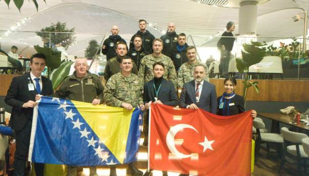 Jedinica privremenog sastava OS BiH stigla iz Turske