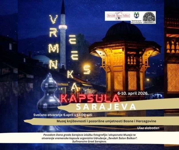 Jedinstven kulturni projekt "Vremenska kapsula Sarajeva" za Dan grada Sarajeva