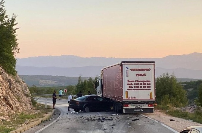 Jedna osoba smrtno stradala u nesreći kod Posušja