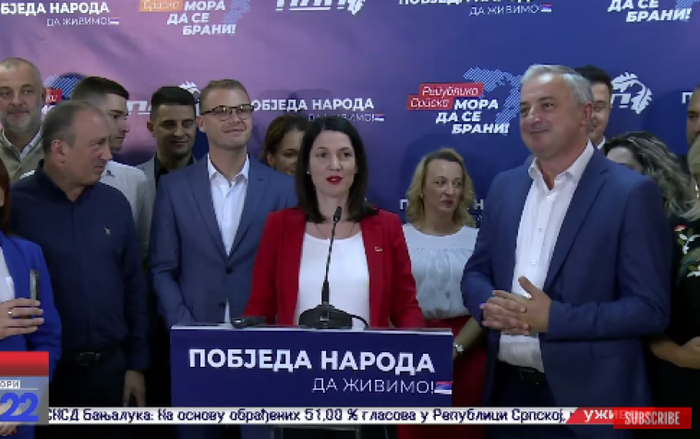 Jelena Trivić proglasila pobjedu za predsjednika RS