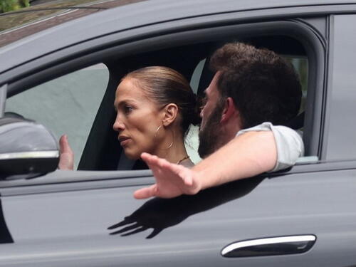 Jennifer Lopez i Ben Affleck snimljeni tokom rasprave u automobilu