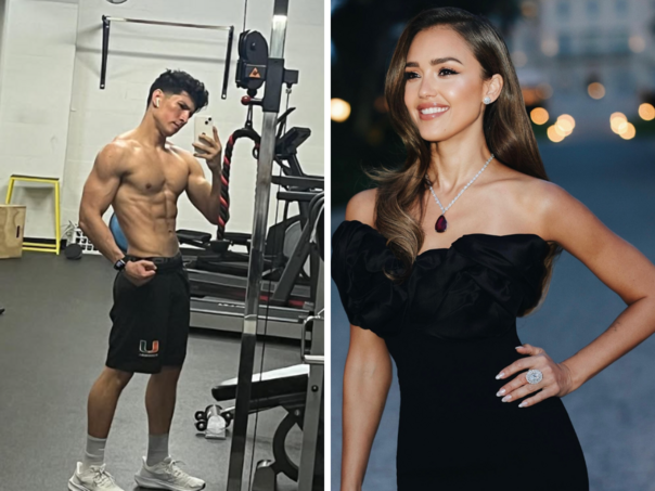 Jessica Alba snimljena sa novim partnerom