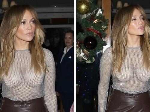 JLo snimljena na Beverly Hillsu: U providnoj majici privukla pažnju fotografa