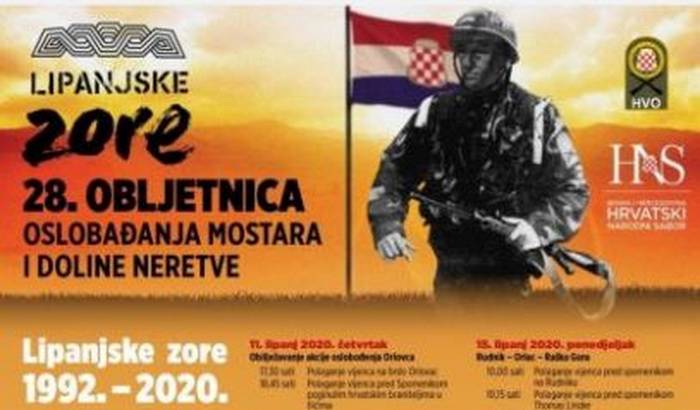 JOB: Grad Mostar falsifikuje historiju i veliča UZP