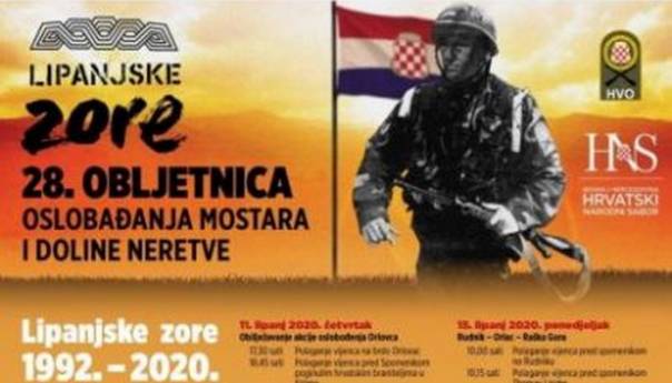 JOB: Grad Mostar falsifikuje historiju i veliča UZP