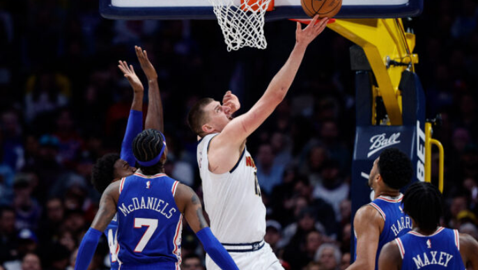 Jokić dominirao u pobjedi Denvera nad 76ersima