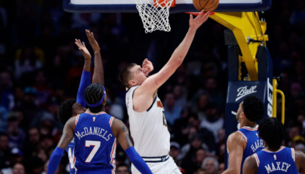Jokić dominirao u pobjedi Denvera nad 76ersima