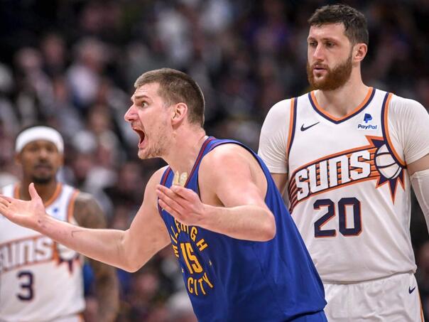 Jokić nadigrao Nurkića u uvjerljivoj pobjedi Denvera nad Phoenixom