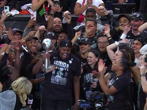 Jonquel Jones vodila New York Liberty do prve titule u WNBA