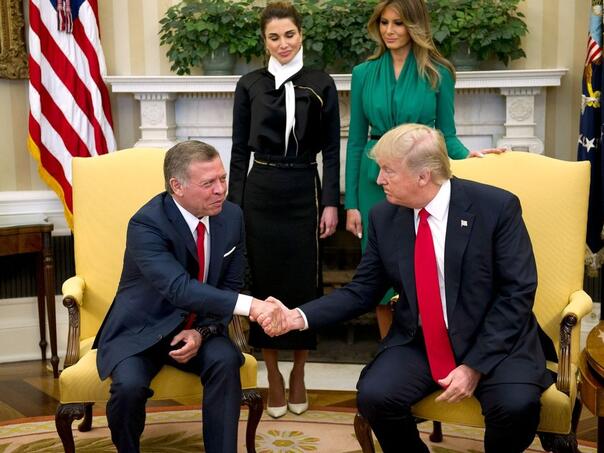Jordanski kralj odbio Trumpovu ideju o premještanju Palestinaca, dolazi u Bijelu kuću