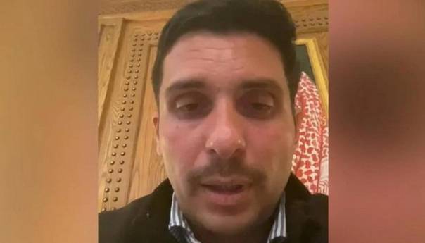 Jordanski princ Hamzah bin Hussein tvrdi da je u kućnom pritvoru