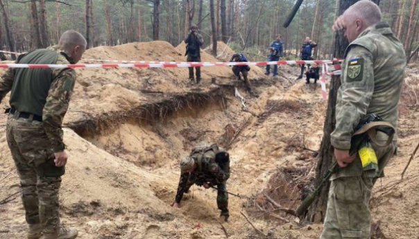 Još dvije masovne grobnice otkrivene u Ukrajini
