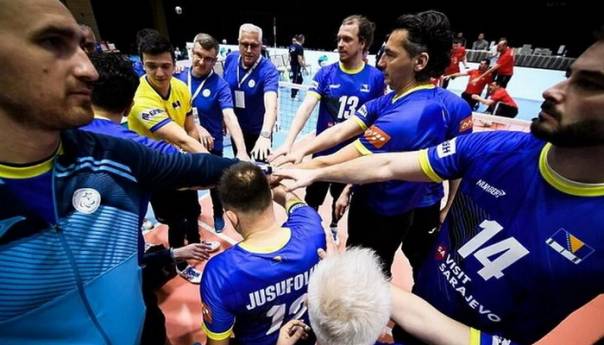 Još jedna pobjeda reprezentacije BiH u sjedećoj odbojci