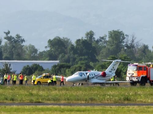 Još uvijek traje uviđaj nesreće na zagrebačkom aerodromu