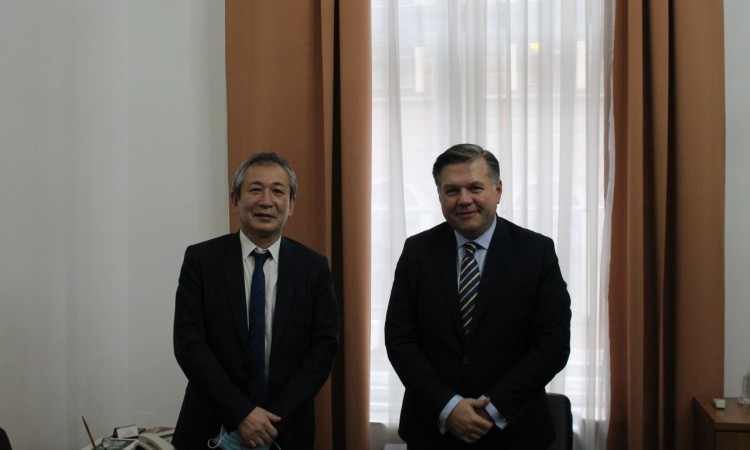 Josip Brkić primio u nastupni posjet ambasadora Japana u BiH Ita Makota