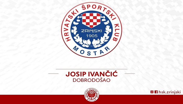 Josip Ivančić je novi napadač Zrinjskog
