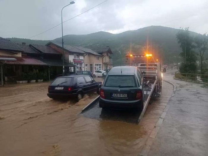 Jučerašnje nevrijeme u Goraždu uzrokovalo brojne probleme