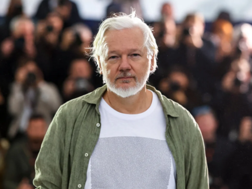 Cannes: Julian Assange s porukom za Gazu: Zaustavite Izrael!