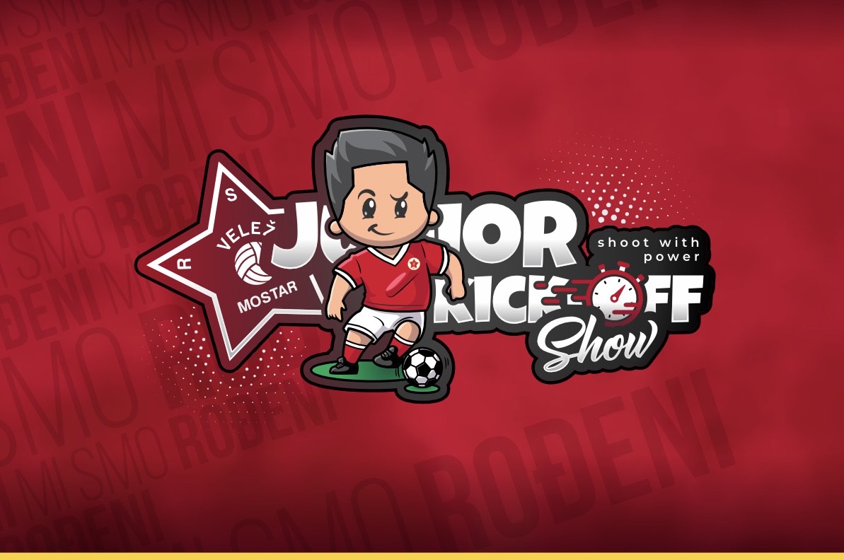 Junior Kick Off Show: Velež poziva najmlađe Rođene da testiraju brzinu svog šuta