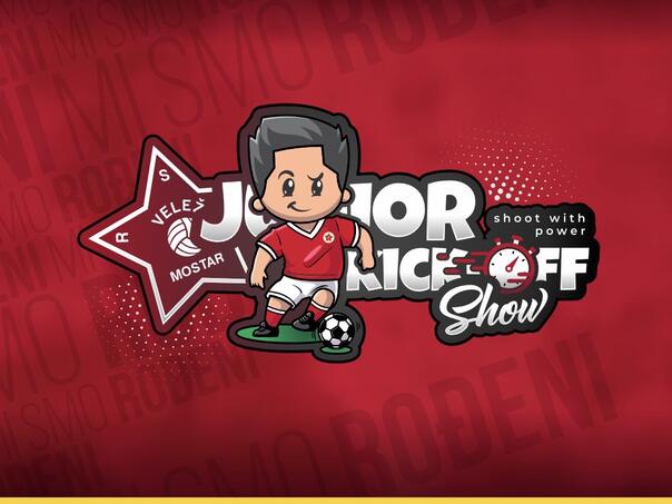 Junior Kick Off Show: Velež poziva najmlađe Rođene da testiraju brzinu svog šuta